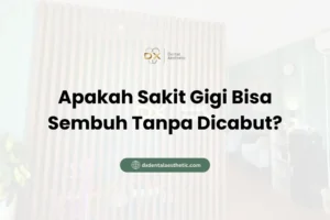 Apakah Sakit Gigi Bisa Sembuh Tanpa Dicabut? - DX Dental Aesthetic