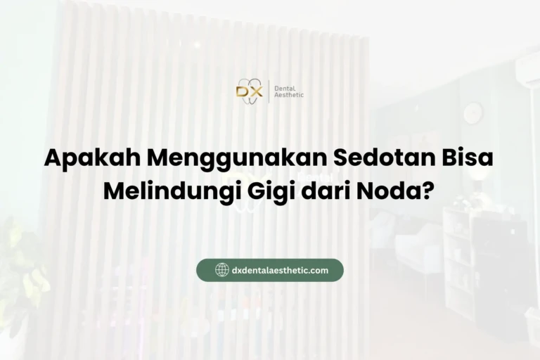 Apakah Menggunakan Sedotan Bisa Melindungi Gigi dari Noda? - DX Dental Aesthetic
